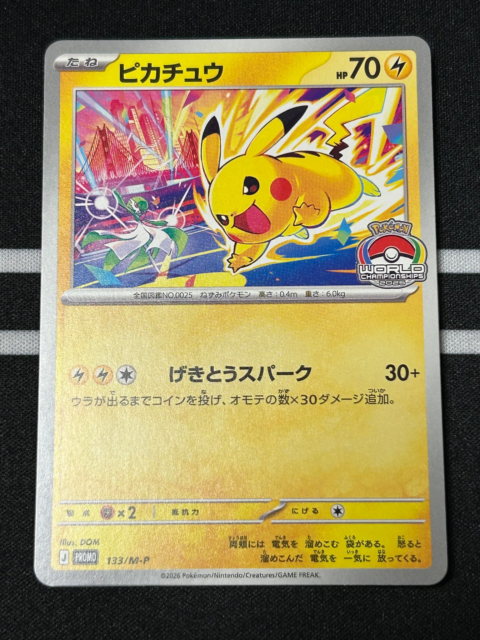 ピカチュウ プロモ [133/M-P](メガ「プロモーションカード」)