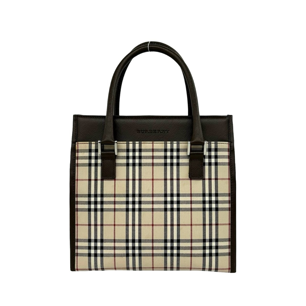 B (目立った傷や汚れなし)】BURBERRY バーバリー ロゴ 刻印 ノバ
