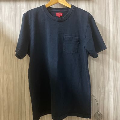 Supreme S/S Pocket Tee "Navy"(18FW)
