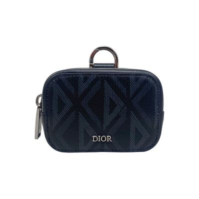 Dior D-Touch Horizontal Nano Pouch CD Diamond Canvas "Black"