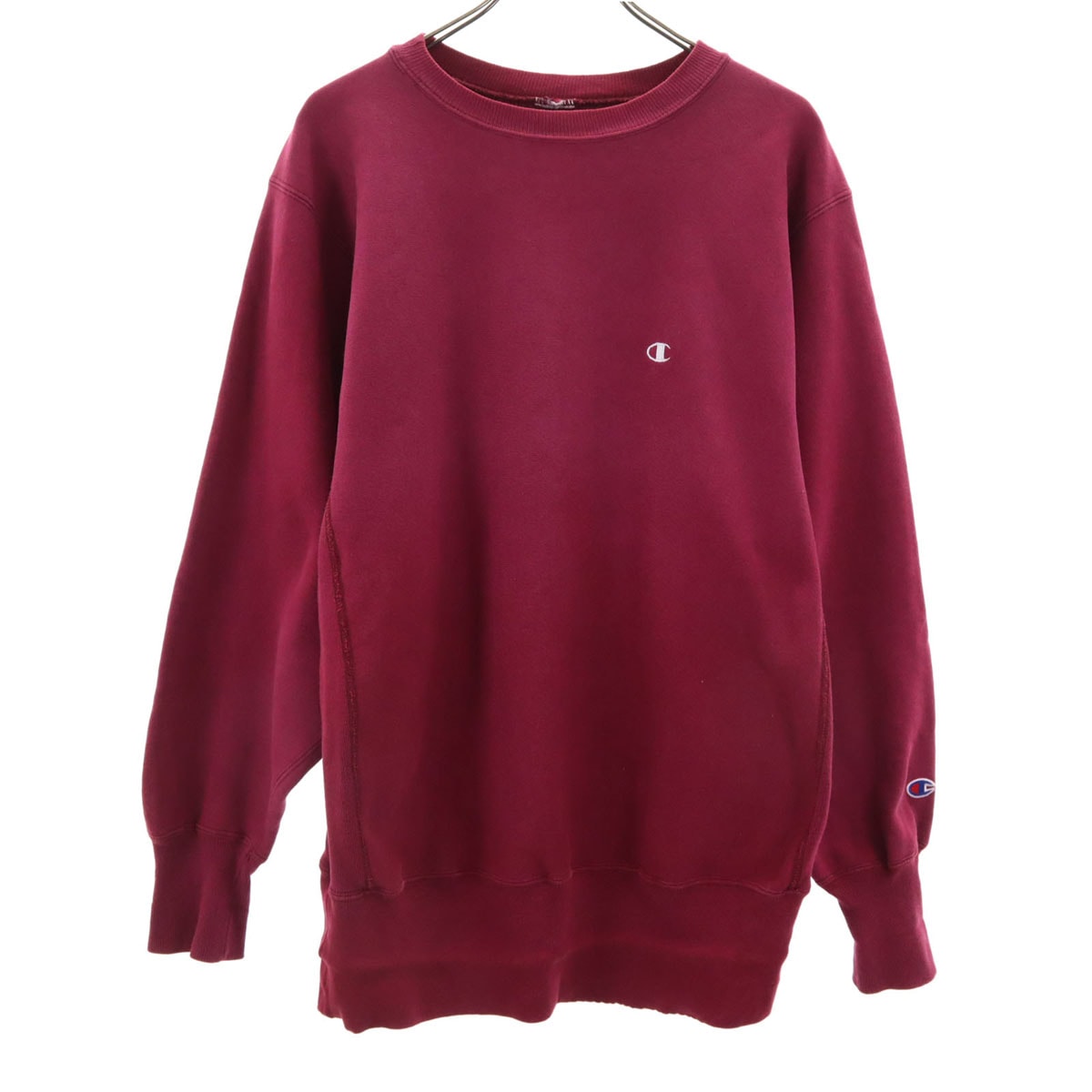 Champion チャンピオン 90s オールド 長袖 スウェット ピンク系