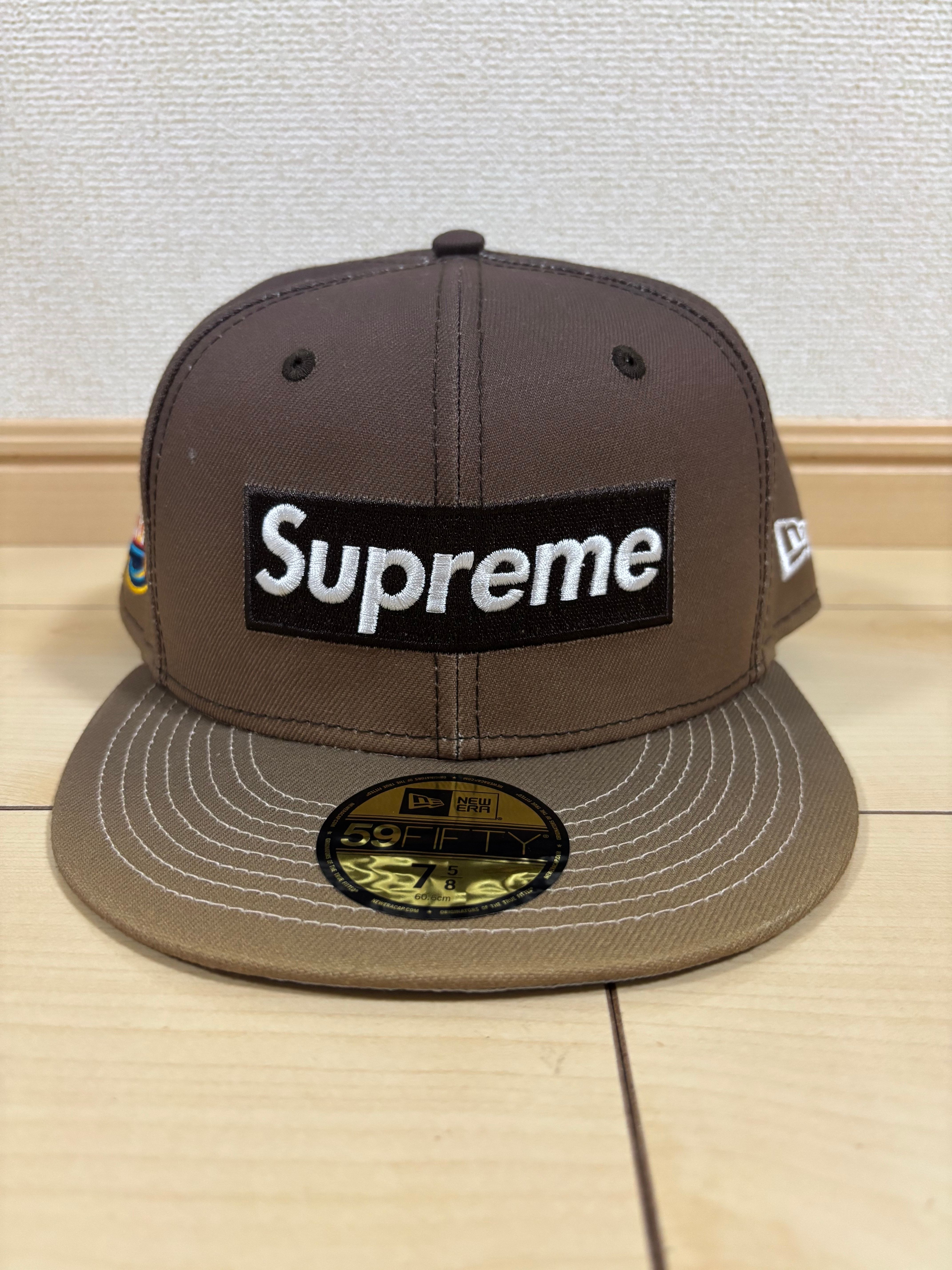 Supreme Gradient Box Logo New Era "Brown"