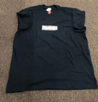 Supreme / Burberry Box Logo Tee "Black"