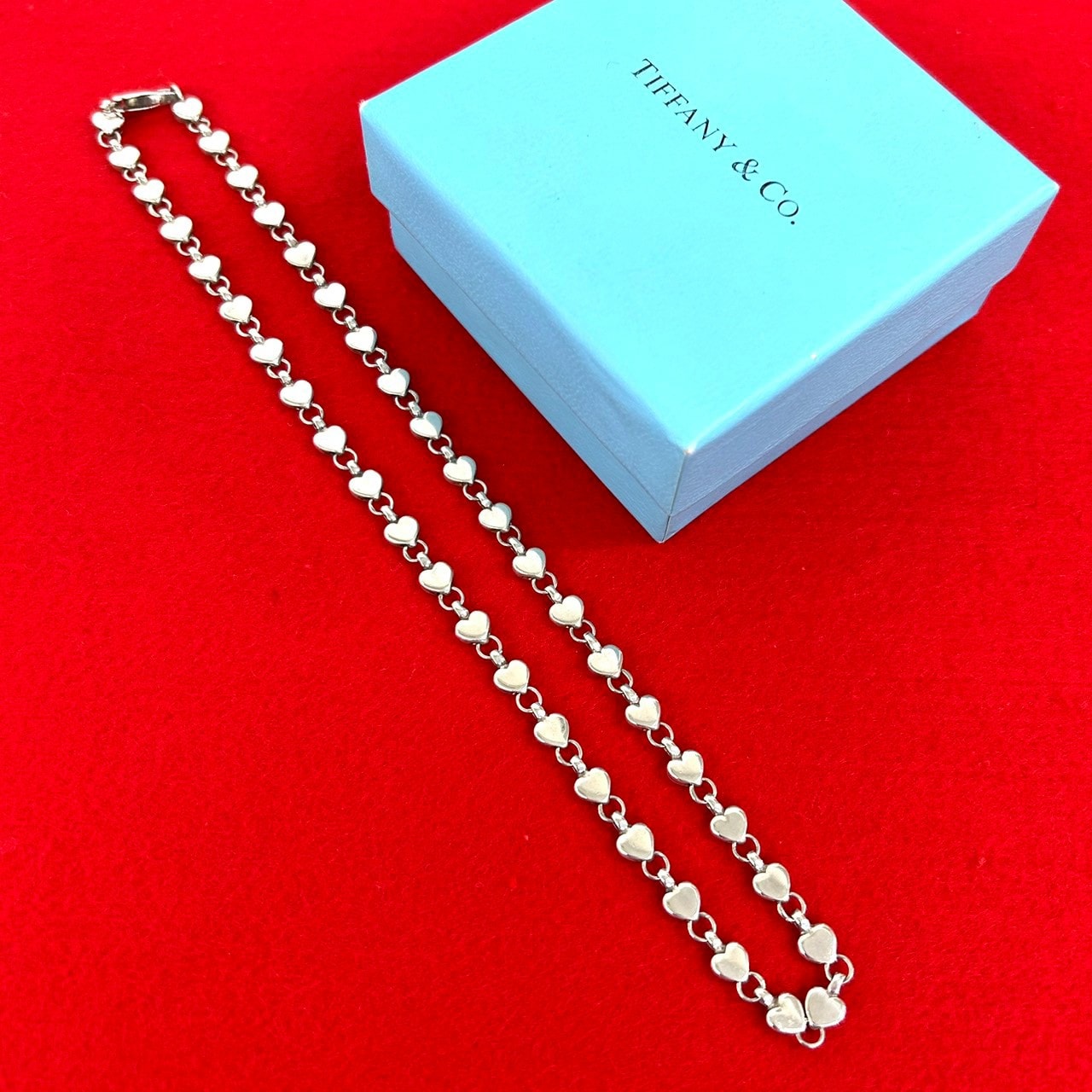 B (目立った傷や汚れなし)】TIFFANY&Co. ティファニー パフハート