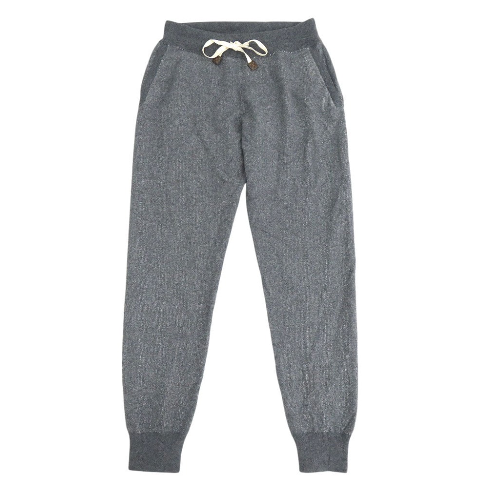 ルイ・ヴィトン  ロゴワッペン  スウェットパンツ カシミヤ ナイ