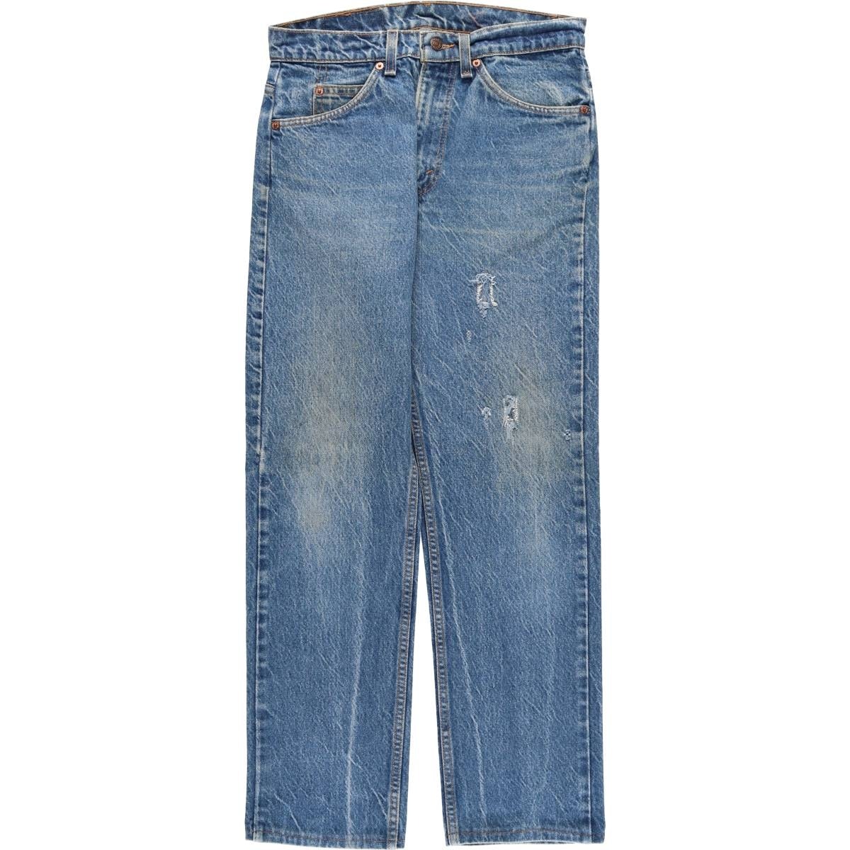 古着 90年代 リーバイス Levi's 505 REGULAR FIT STRAIGHT LEG オレンジタブ テーパードデニムパンツ USA製 メンズw30相当 ヴィンテージ/eaa567429