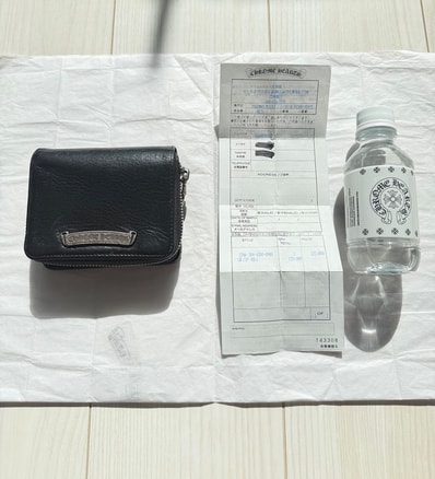 【インボイス原本付き・SSSランク超美品】クロムハーツ CHROME HEARTS スクエアジップピル ウォレット 財布