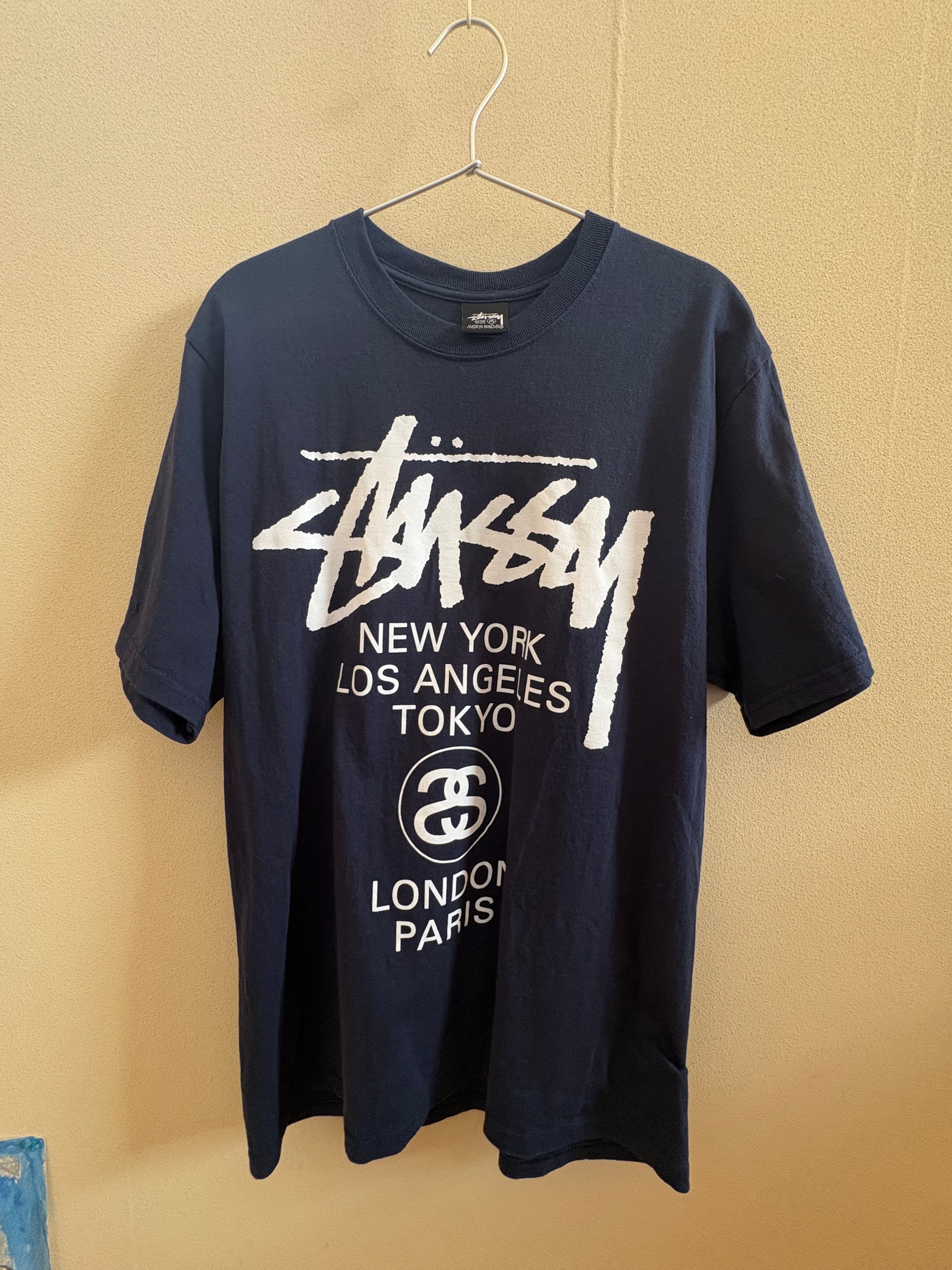 Stussy World Tour Tee "Navy" (2025) 3903962