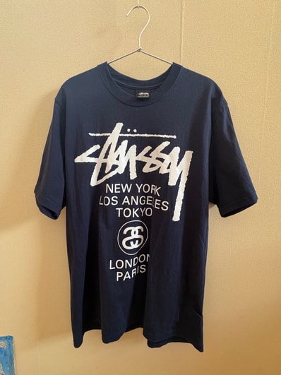 Stussy World Tour Tee "Navy" (2025) 3903962