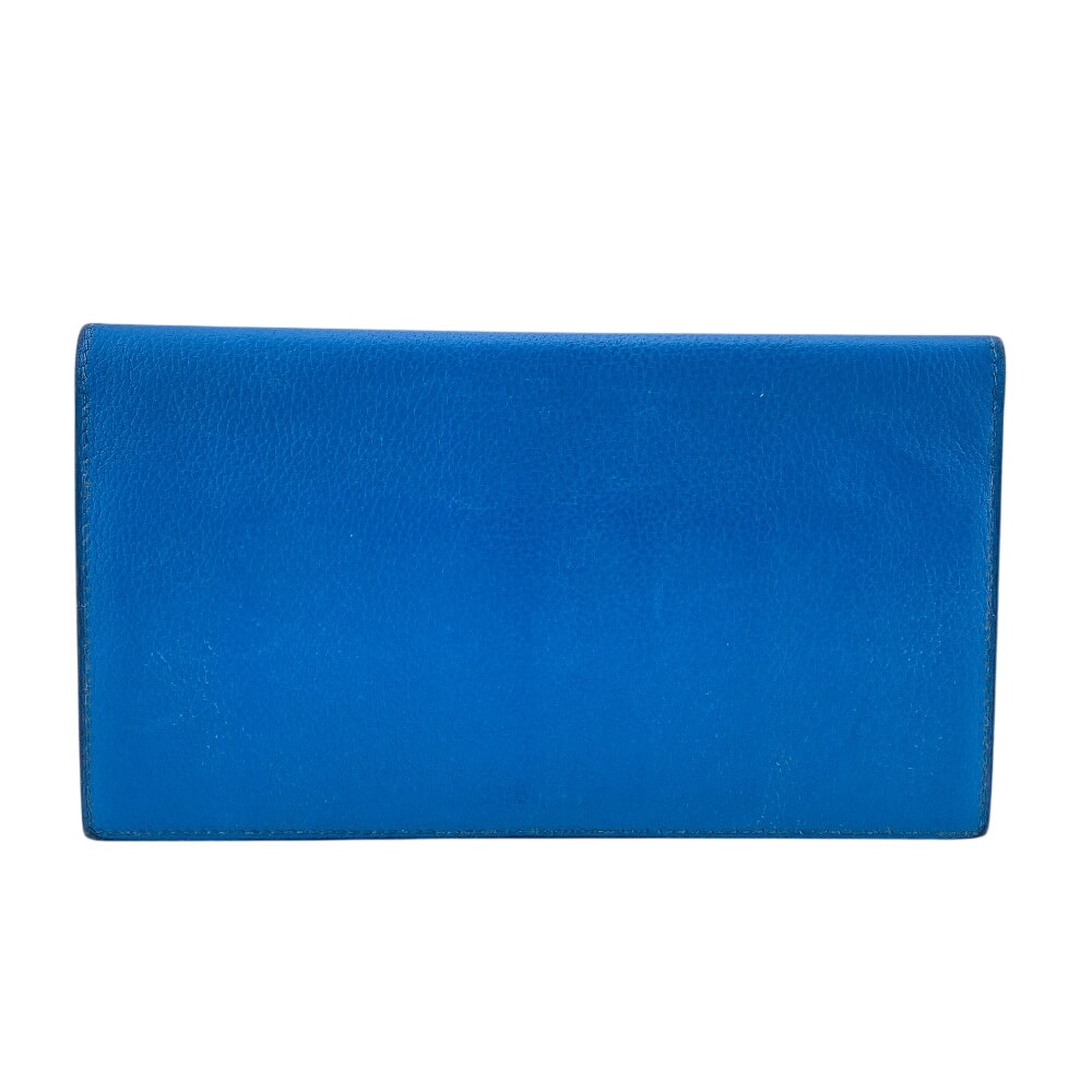 エルメス HERMES 長財布 シチズン ツイル ロング ブルー