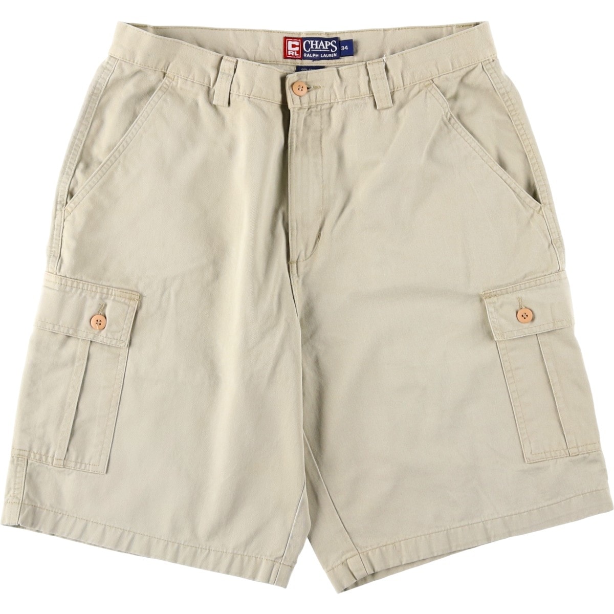 古着 ラルフローレン Ralph Lauren CHAPS チャップス カーゴショーツ ハーフパンツ メンズw34相当/eaa639464