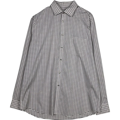 古着 カルバンクライン Calvin klein Regular Fit 長袖 コットンチェックシャツ メンズL相当/eaa662845