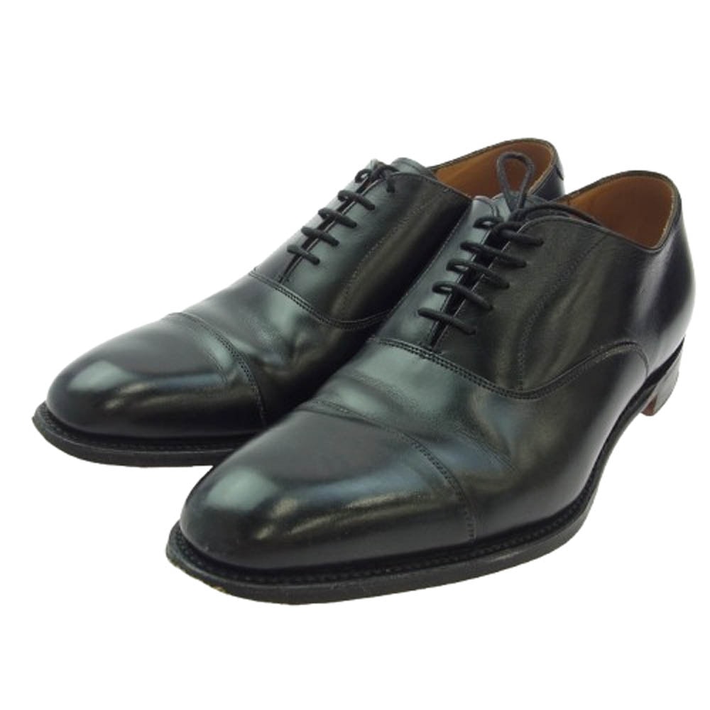 JOSEPH CHEANEY ジョセフチーニー その他靴 H009474 LIME ライム ストレートチップ キャップトゥ ダイナイトソール ビジネスシューズ ドレスシューズ ブラック系 8.5【中古】