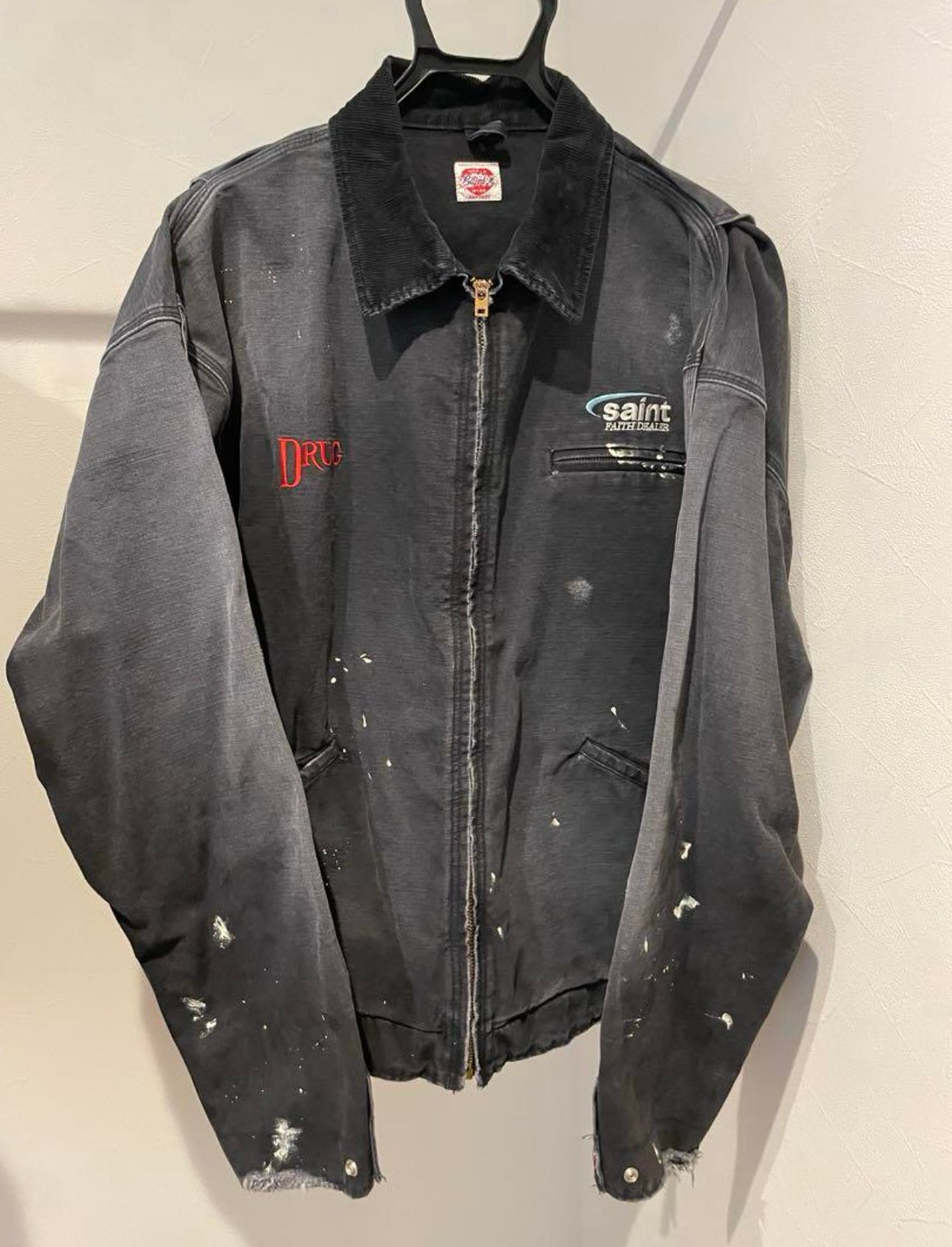 SAINT Mxxxxxx Detroit Jacket Drug "Black"