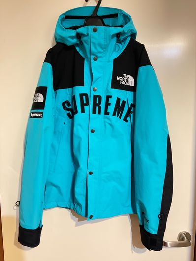 Supreme x The North Face Arc Logo Mountain Parka "Blue"