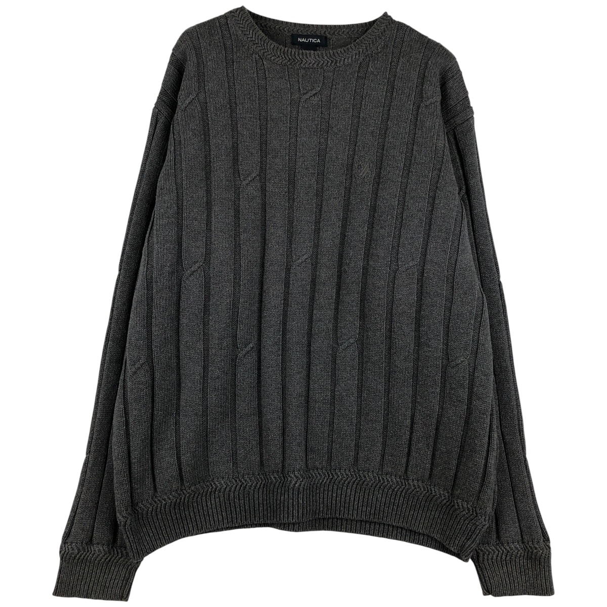 古着 ノーティカ NAUTICA コットンニットセーター メンズXL相当/eaa609339
