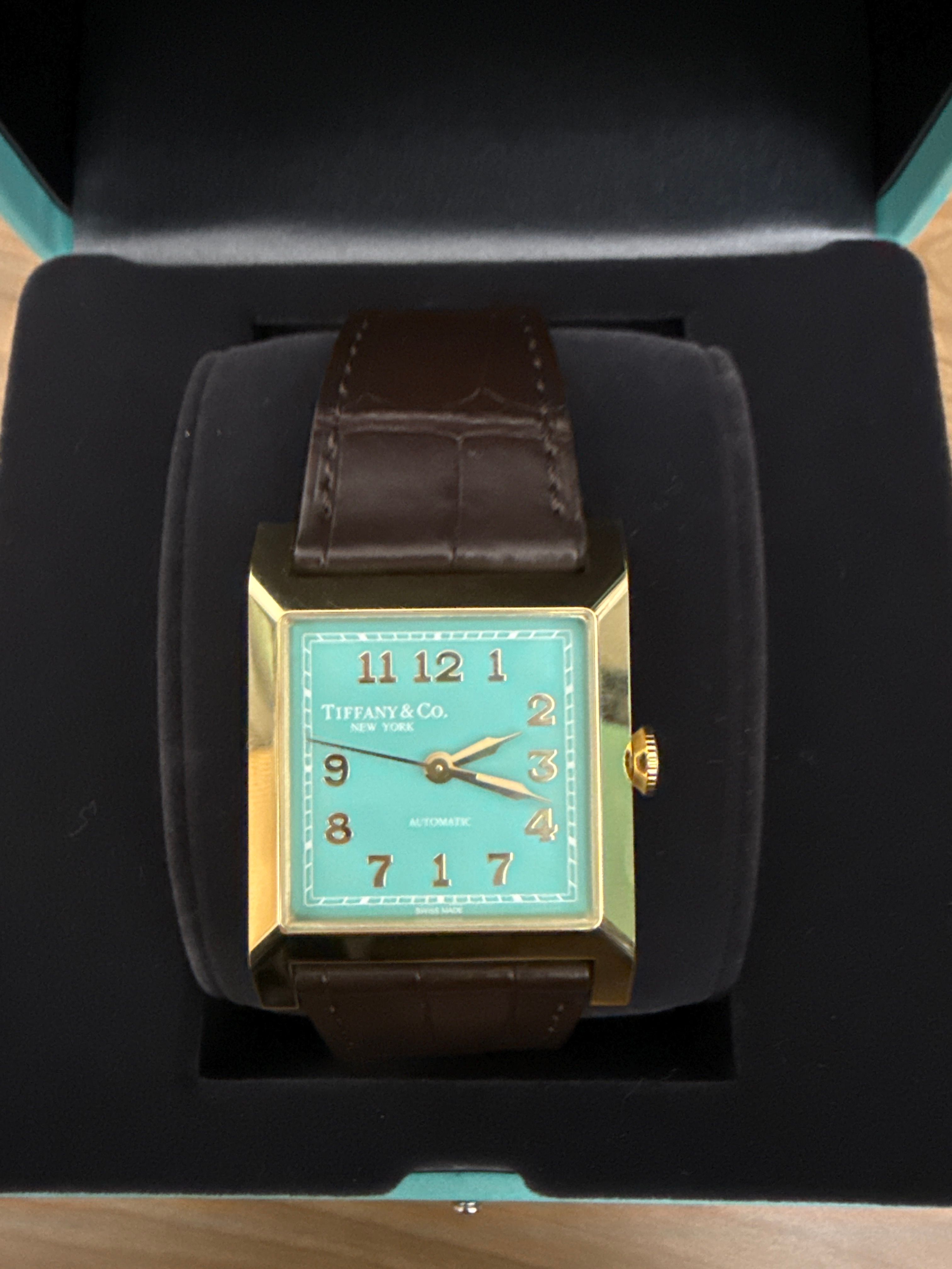 Tiffany & Co. Union Square Japan Exclusive Model Exclusive 100 "Yellow Gold/Tiffany Blue"