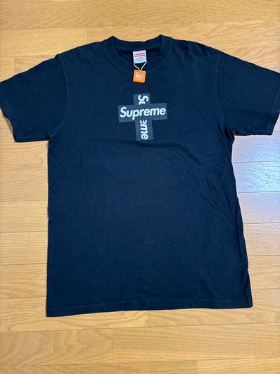 Supreme Cross Box Logo Tee "Black"