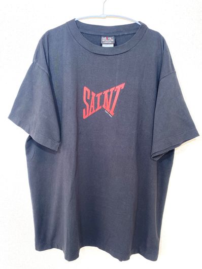 SAINT Mxxxxxx LOGO T-SHIRT "Black"