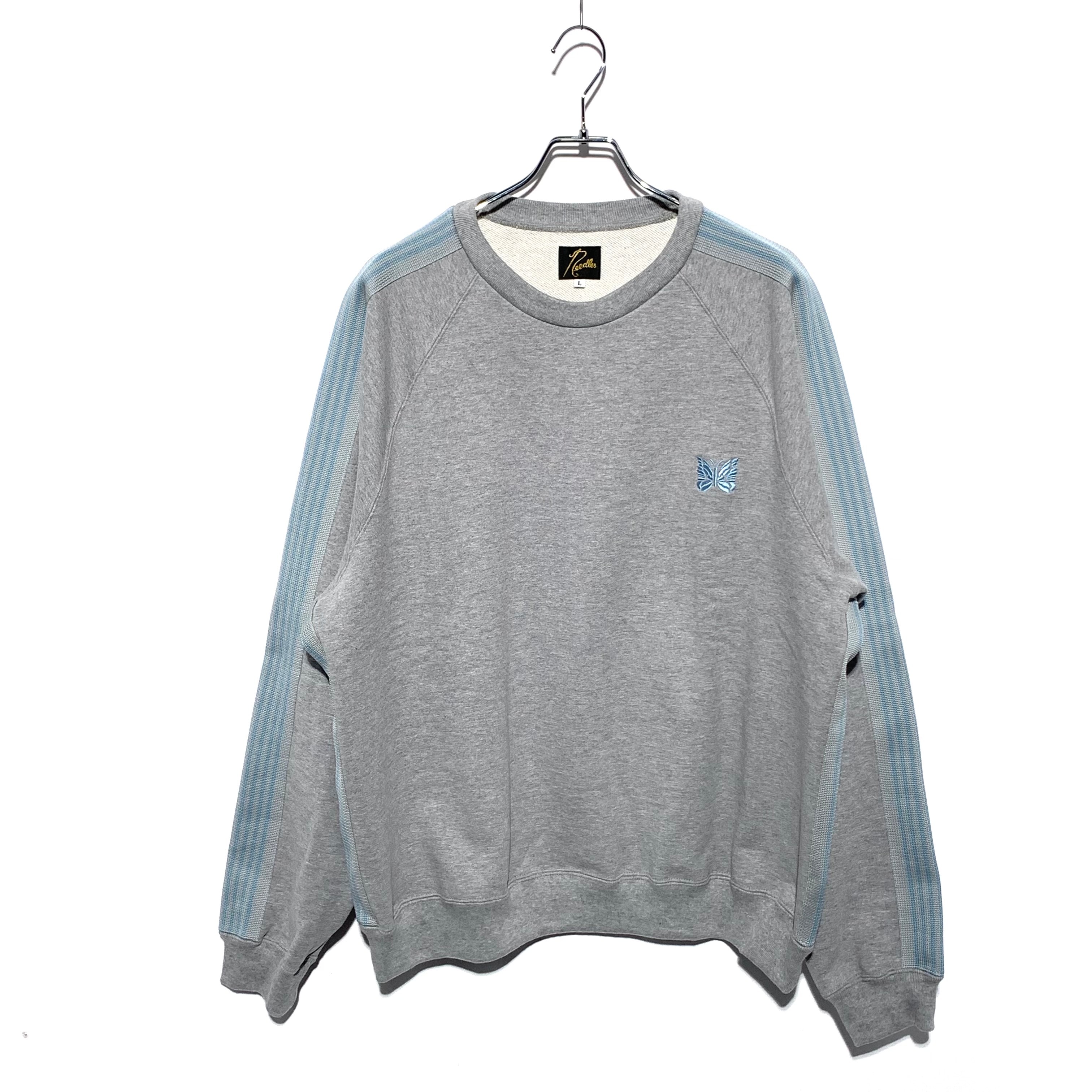 JOURNAL STANDARD × NEEDLES 2026 SS Track Crew Neck Shirt gray