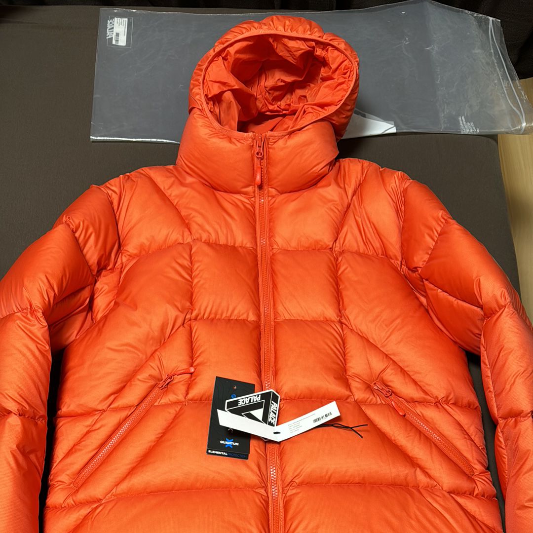 PALACE Pertex Frost Balaclava Puffa "Orange"