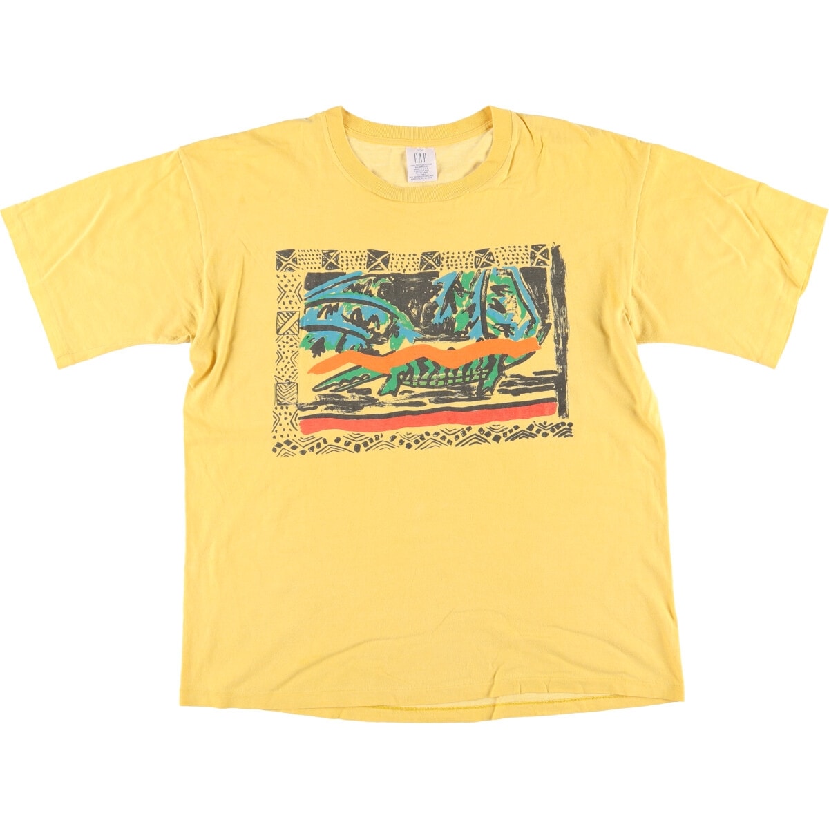 古着 90年代 ギャップ GAP オールドギャップ 半袖 プリントTシャツ USA製 メンズL相当 ヴィンテージ/eaa565798