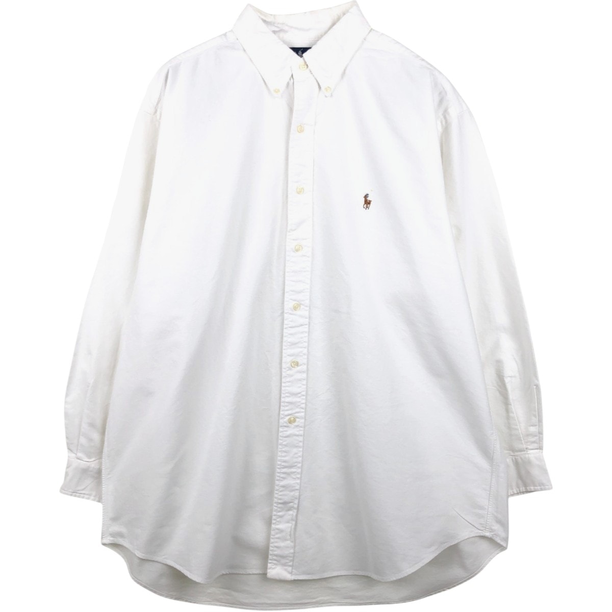 古着 ラルフローレン Ralph Lauren YARMOUTH 長袖 ボタンダウンシャツ メンズXL相当/eaa662946