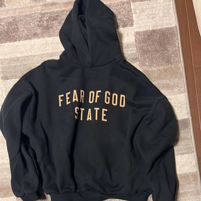 FEAR OF GOD Essentials Fleece Hoodie "Black" 192BT246250F