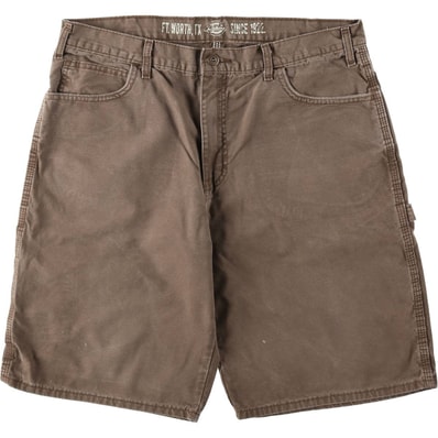 古着 ディッキーズ Dickies RELAXED ダック地ペインターショーツ ハーフパンツ メンズw36相当/eaa656828