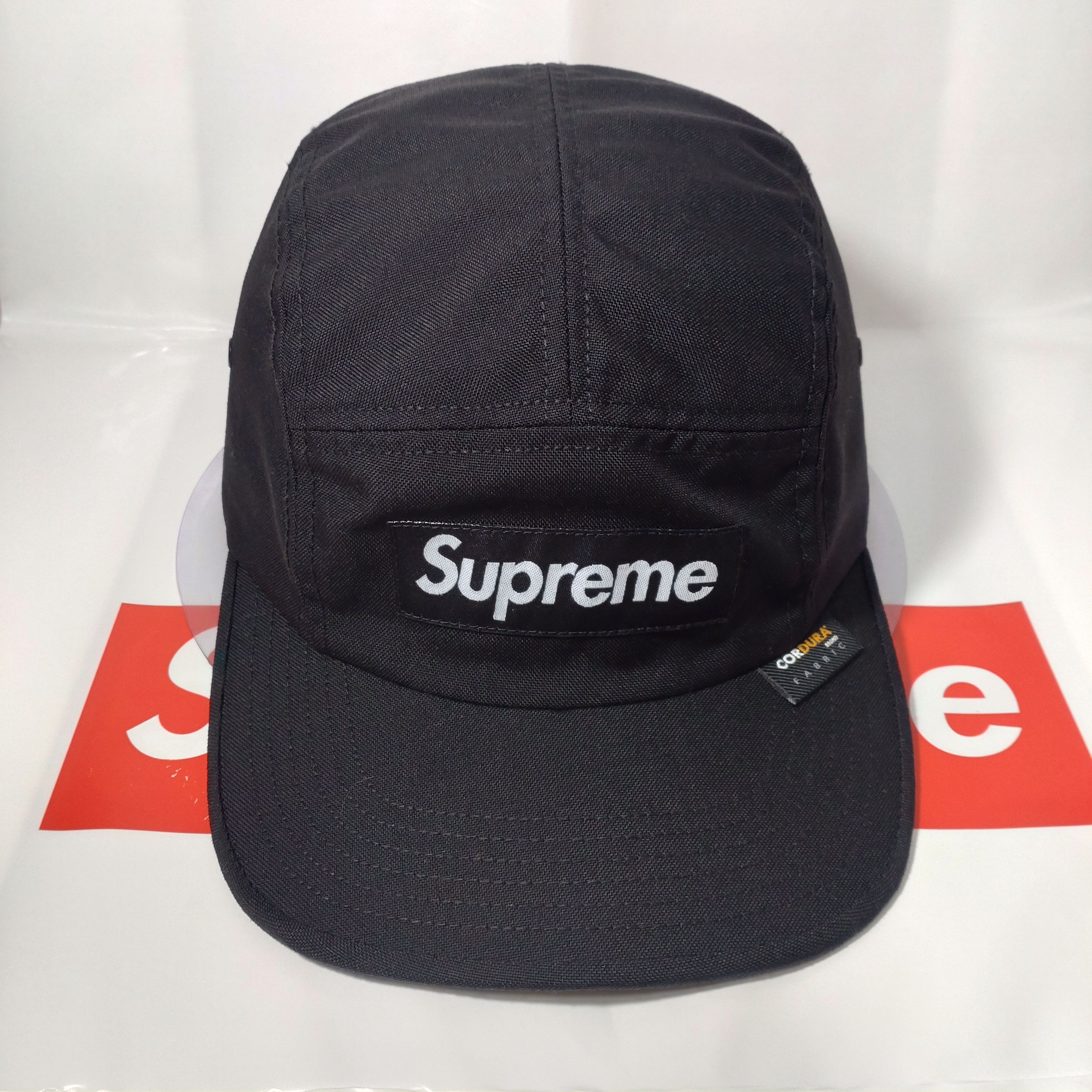 Supreme Cordura Camp Cap 18SS "Black"