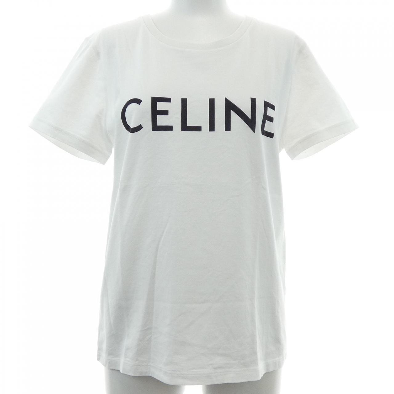 C (やや傷や汚れあり)】セリーヌ CELINE クラシックロゴ 2X314916G T