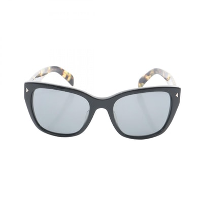 プラダ PRADA べっ甲柄 サングラス 衣料品 プラスチック レディース ブラック系 SPR09S-F 【中古】