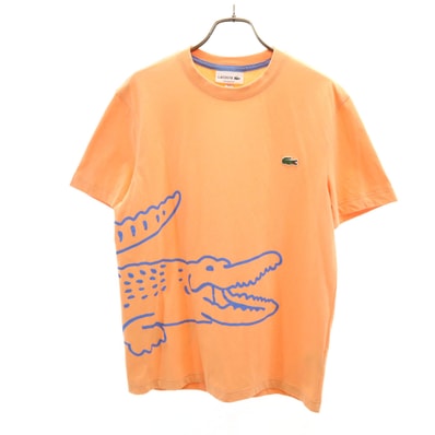 LACOSTE ラコステ 半袖 Tシャツ 3 オレンジ