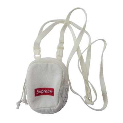 Supreme シュプリーム バッグ 25AW Denim Mini Utility Bag デニム ミニ ユーティリティ バッグ ホワイト系【極上美品】【中古】