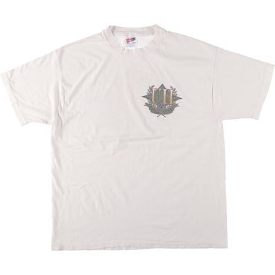 古着 90年代 ヘインズ Hanes HEAVYWEIGHT カレッジTシャツ USA製 メンズXL相当 ヴィンテージ/eaa554805