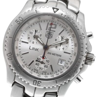 タグホイヤー リンク クロノグラフ CT1116 クォーツ メンズ 【中古】