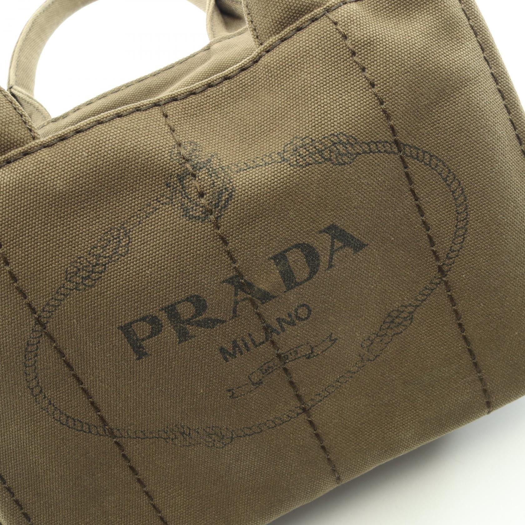 D (傷や汚れあり)】プラダ PRADA CANAPA カナパ トートバッグ バッグ