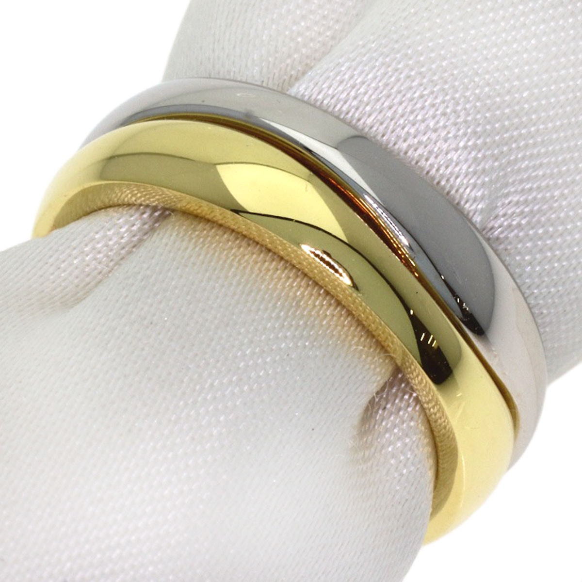 CARTIER カルティエ ラブミー #46 リング・指輪 K18YG K18WG レディース [中古]