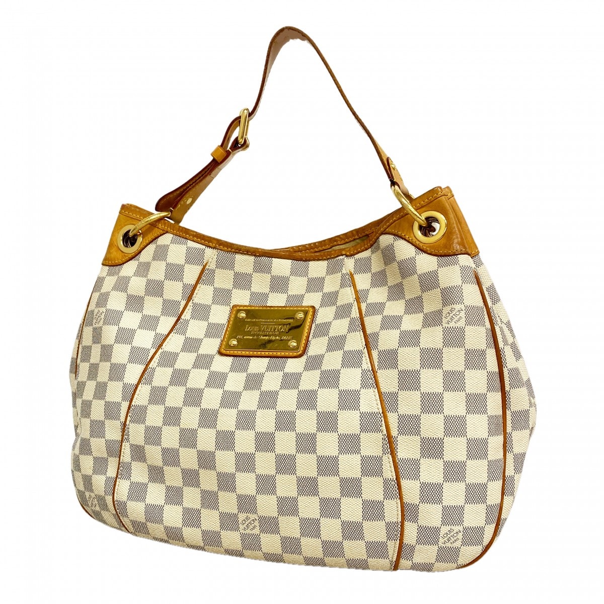 【6gd5154】ルイヴィトン ショルダーバッグ ダミエ・アズール ガリエラPM N55215 ホワイト【中古】レディース