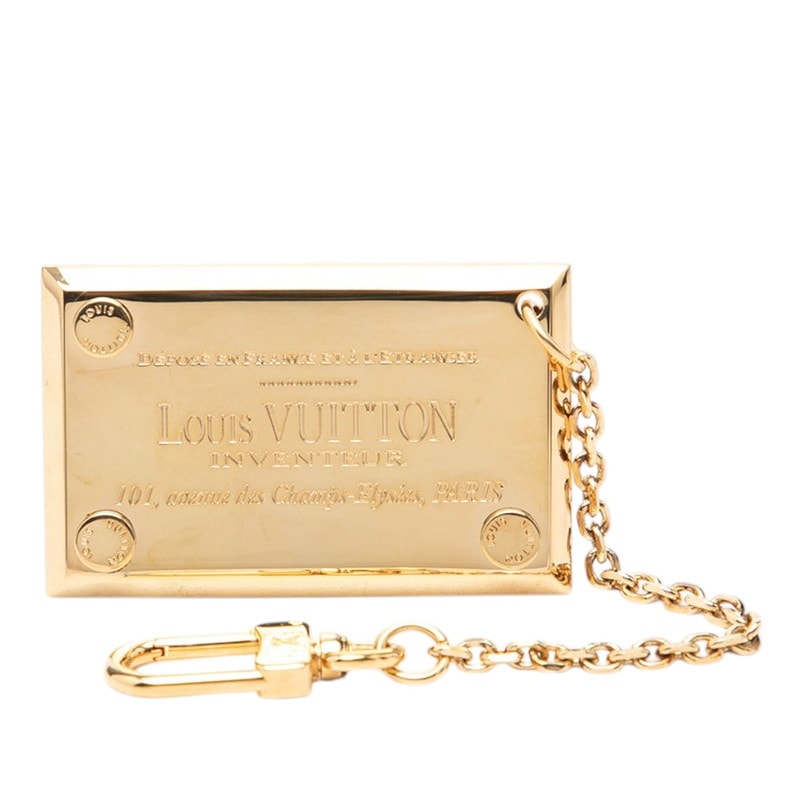 ルイ ヴィトン M93491 付属品 ミラー チャーム ゴールド メッキ レディース LOUIS VUITTON 【中古】