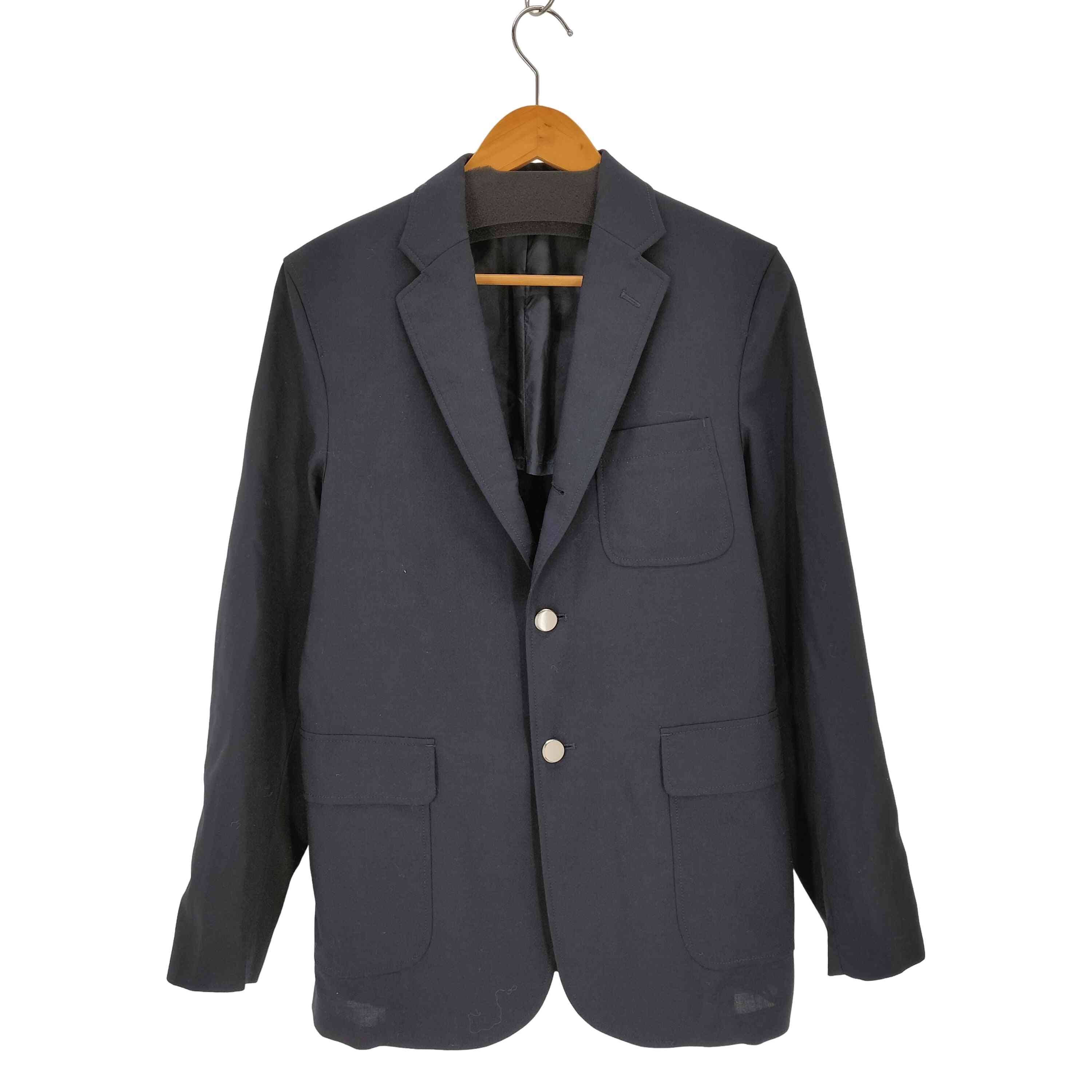 コンバットウール3ボタンブレザー【1140860419822】