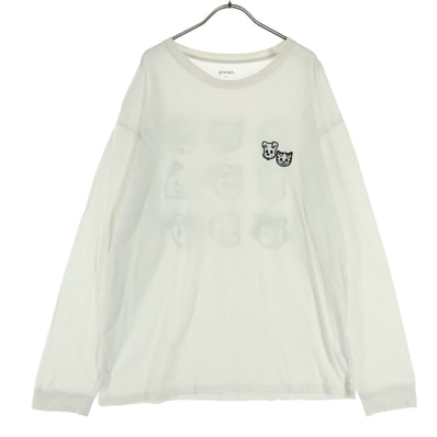 graniph グラニフ 長袖 Tシャツ XL アイボリー ロンT