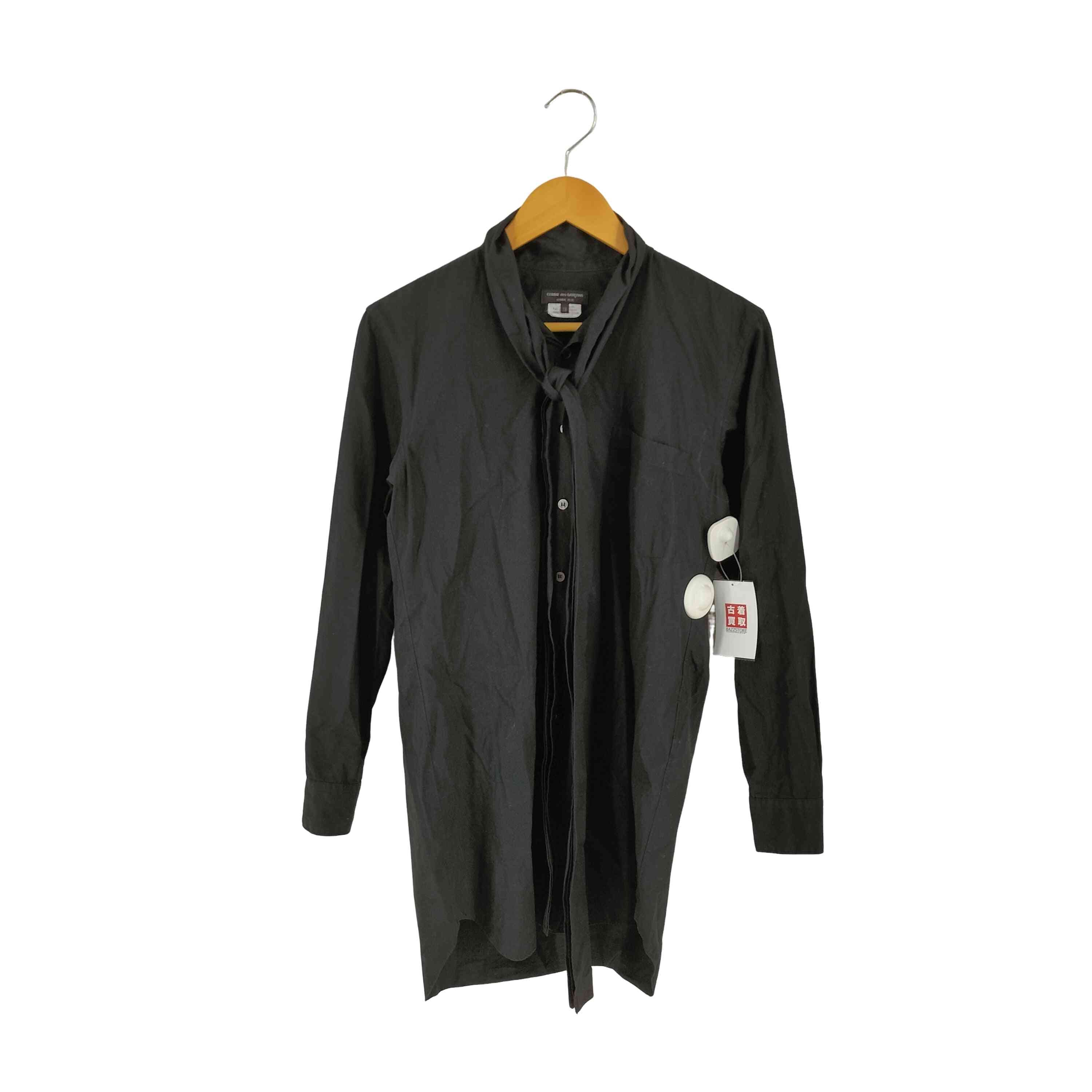 21AW ボウタイカラー ロングスリーブ シャツ【1139860069465】