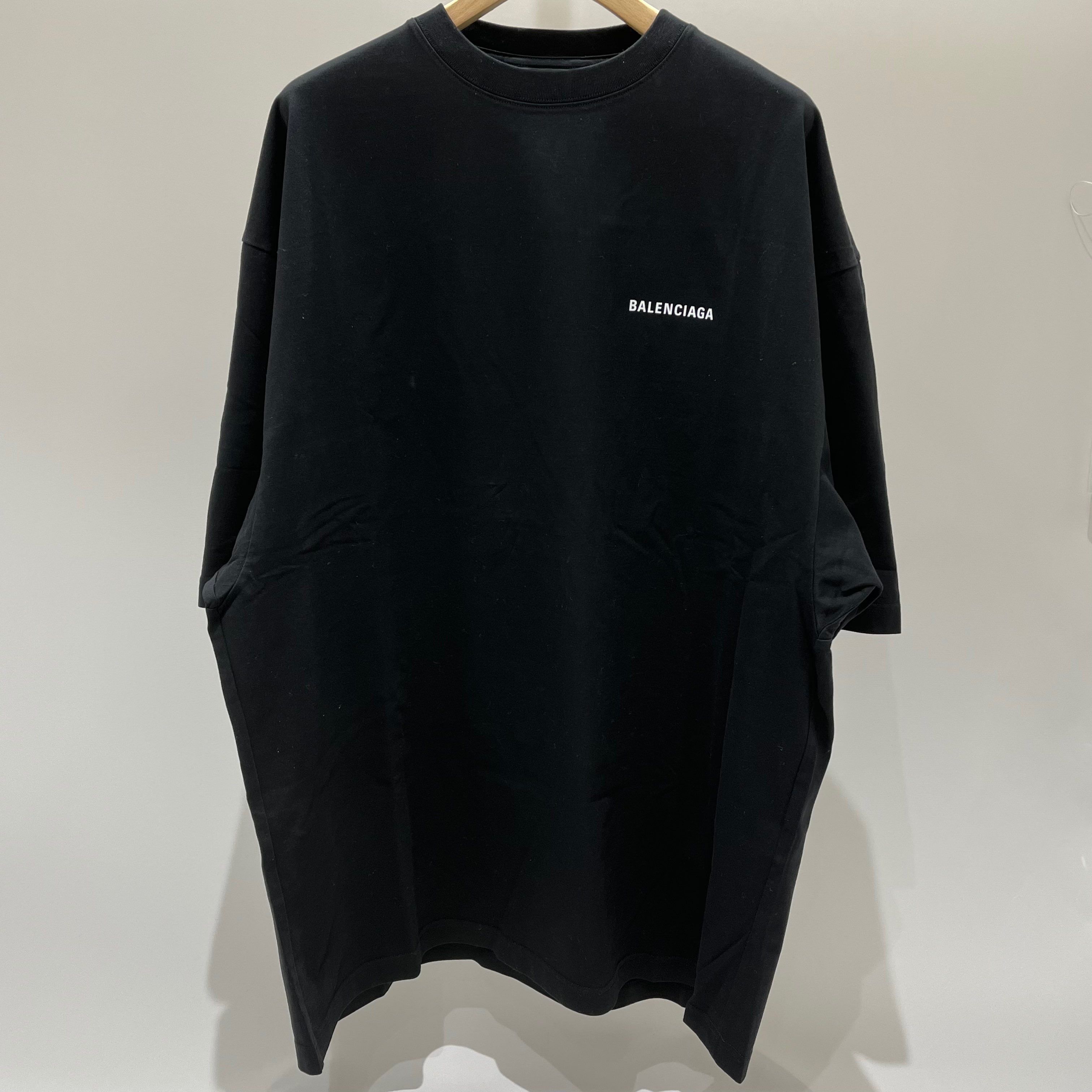 BALENCIAGA 20AW DEFILE Tシャツ ブラック