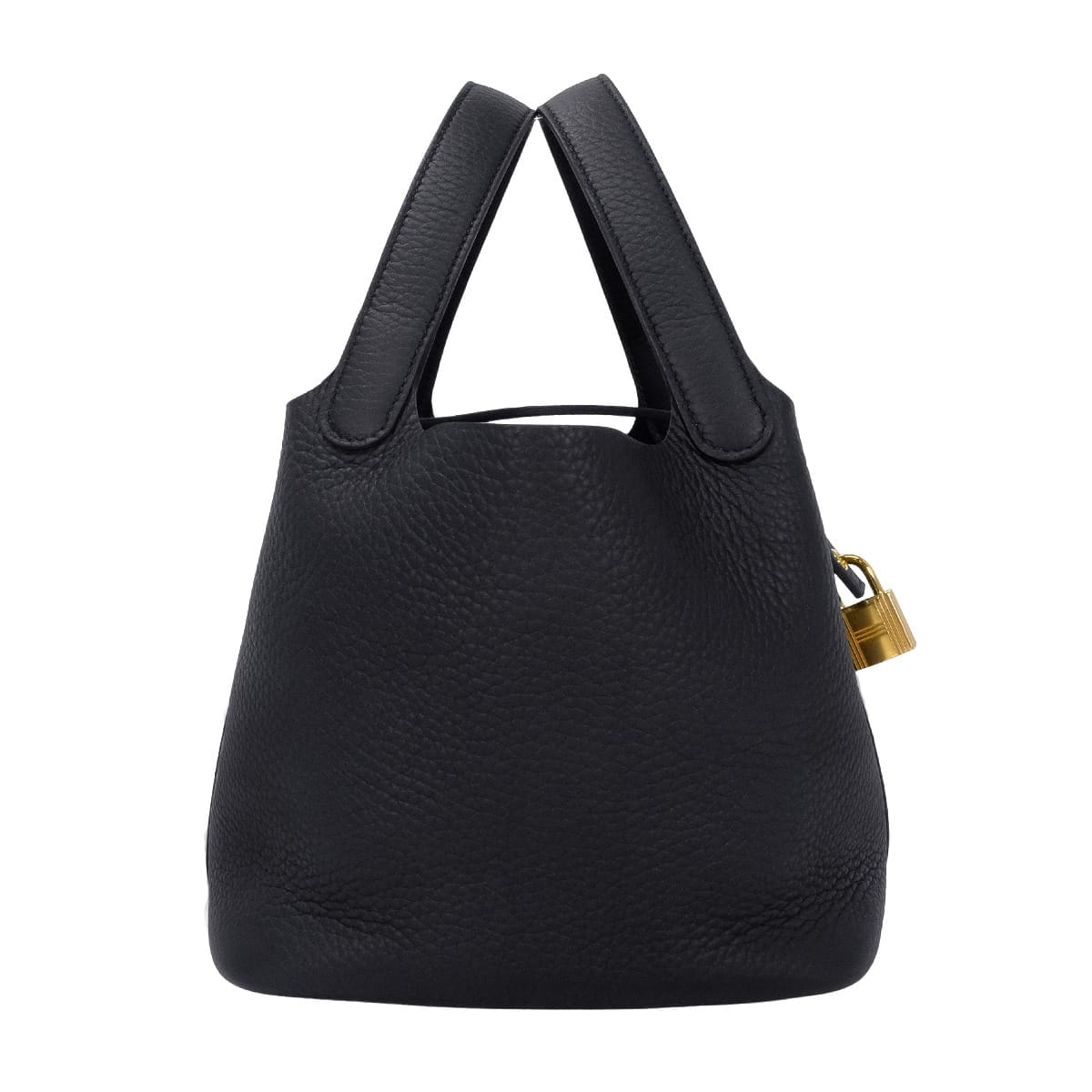 【恵比寿明治通り店】HERMES エルメス ハンドバッグ ピコタンロック 18 PM 黒 (ブラック) トリヨンクレマンス ゴールド金具 K刻印 新品未使用