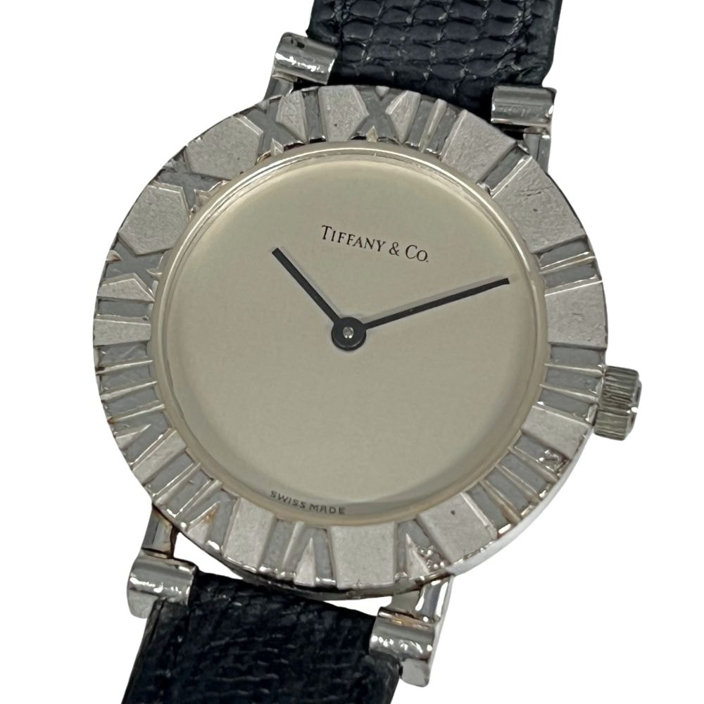 TIFFANY&CO. ティファニー L0640 アトラス シルバー925 クォーツ レディース 腕時計 C1223