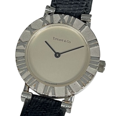 TIFFANY&CO. ティファニー L0640 アトラス シルバー925 クォーツ レディース 腕時計 C1223