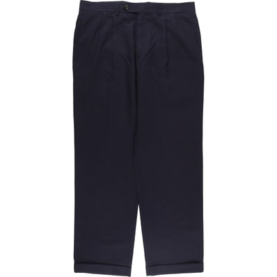 古着 ラルフローレン Ralph Lauren LAUREN ローレン TOTAL COMFORT ツータック ウールパンツ スラックス メンズw34相当/eaa548898