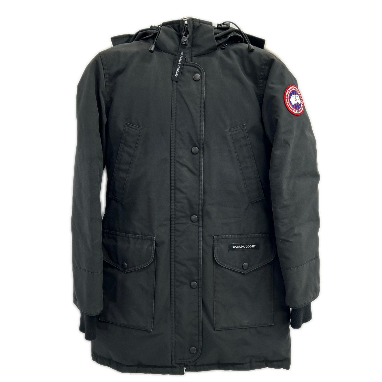 カナダグース 6660LA ブラック フュージョンフィット TRILLIUM PARKA/トリリウムパーカ ダウンジャケット XS