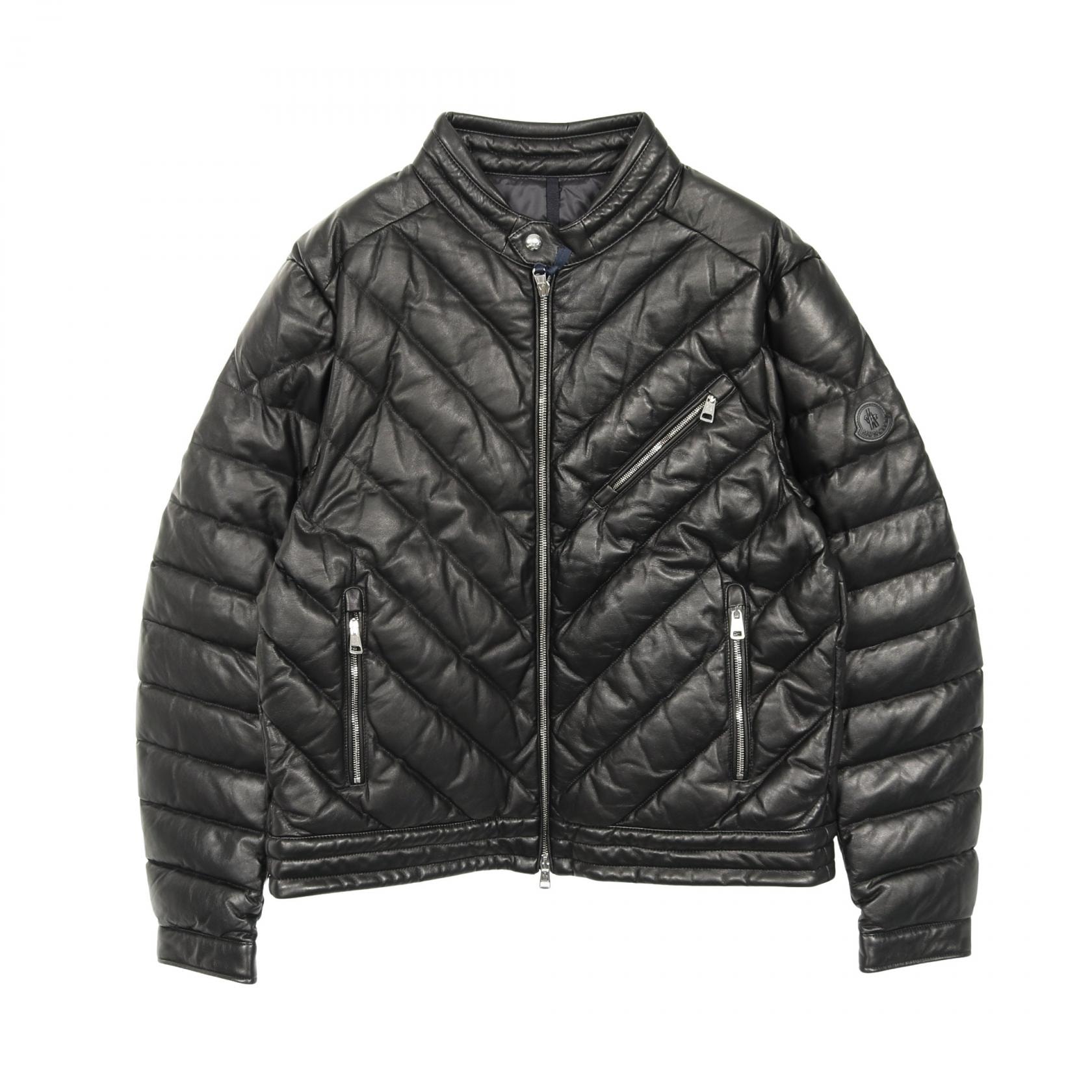 モンクレール MONCLER GRIAZ ダウンジャケット 衣料品 アウター ナイロン レディース ブラック系 【中古】